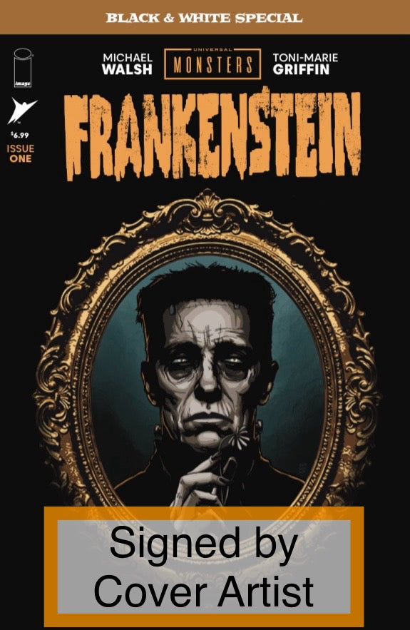 **Presale** Universal Monsters Frankenstein #1 Black & White Special