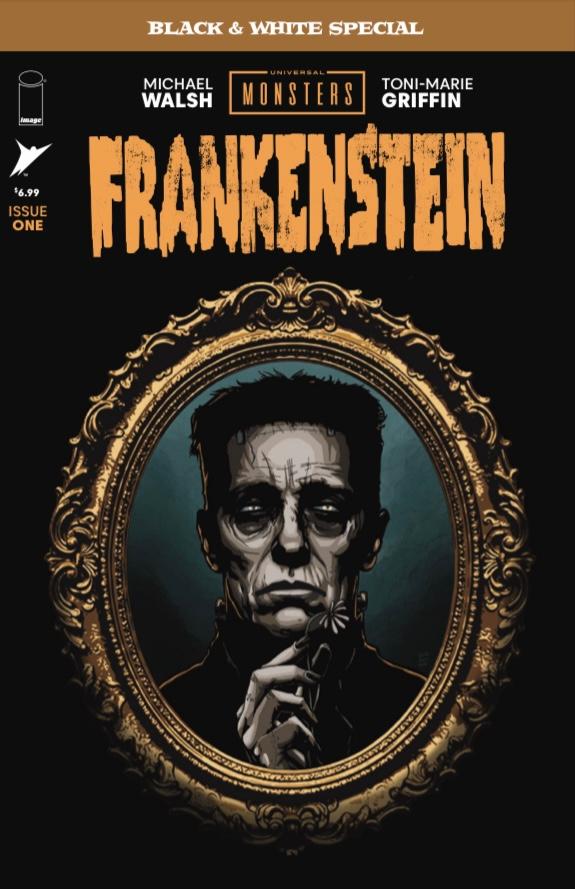 **Presale** Universal Monsters Frankenstein #1 Black & White Special